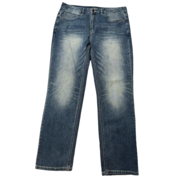 Flag & Anthem Nashville Straight Light Wash Men's Jeans Size 35 x 32 #1660 - Picture 1 of 9